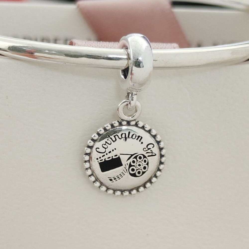Pandora Covington Georgia Dangle Charm Hollywood of the South Pendant S925 ALE